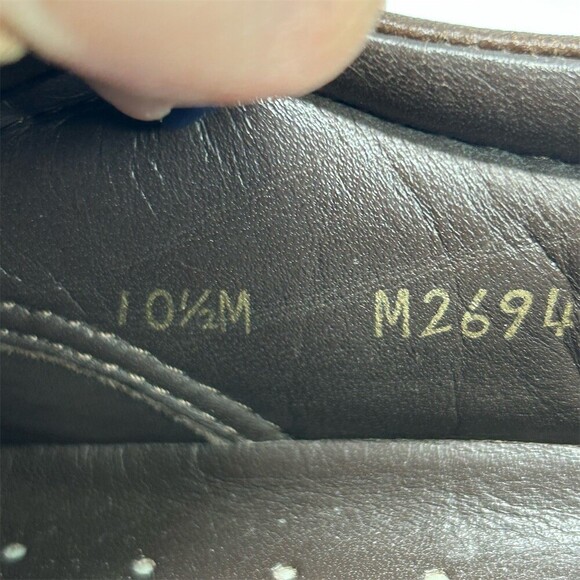 SAS Diplomat Men\'s Brown Slip-On Loafers Apron Toe Comfort Dress Shoes Size 10.5 main image 4